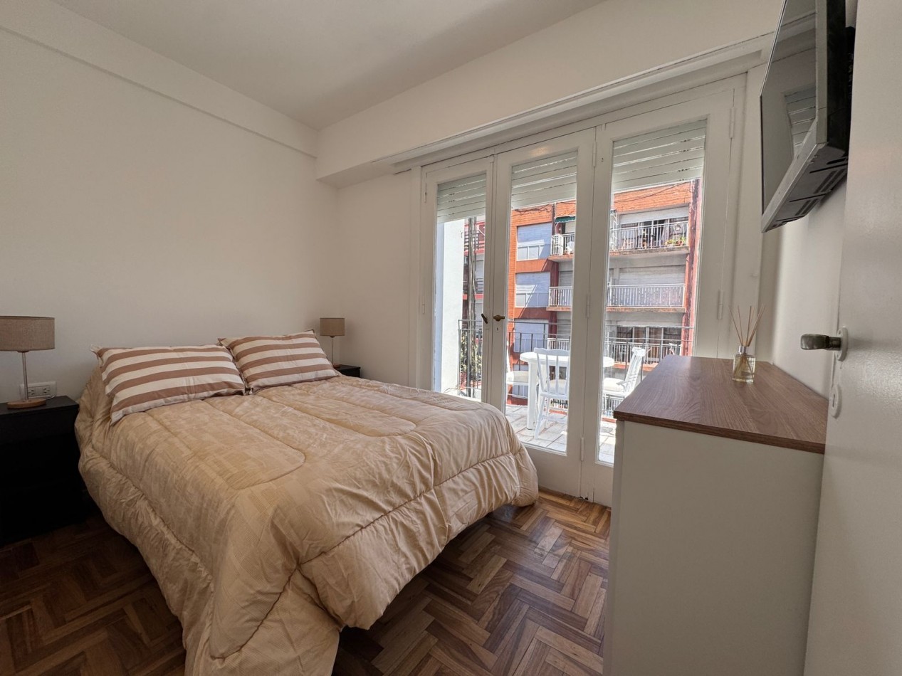 Departamento 2 Amb. con Balcon terraza