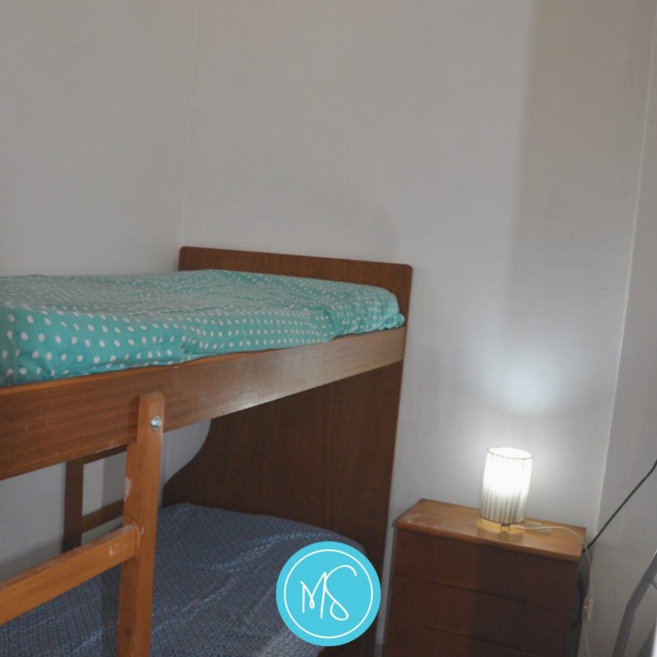 TEMPORADA 2 ambientes con dependencia y cochera