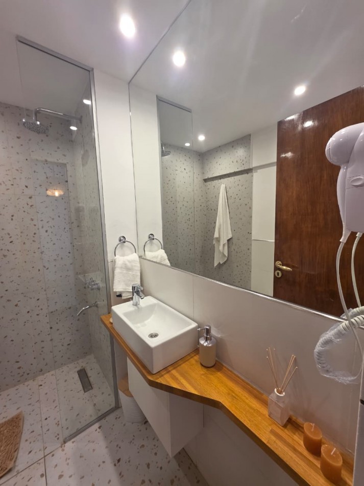 Departamento Arena Reciclado con Balcon