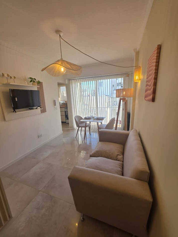 Departamento Arena Reciclado con Balcon