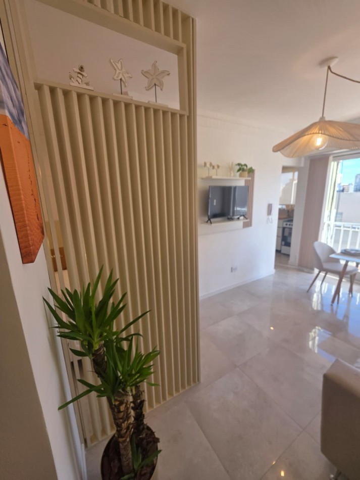 Departamento Arena Reciclado con Balcon